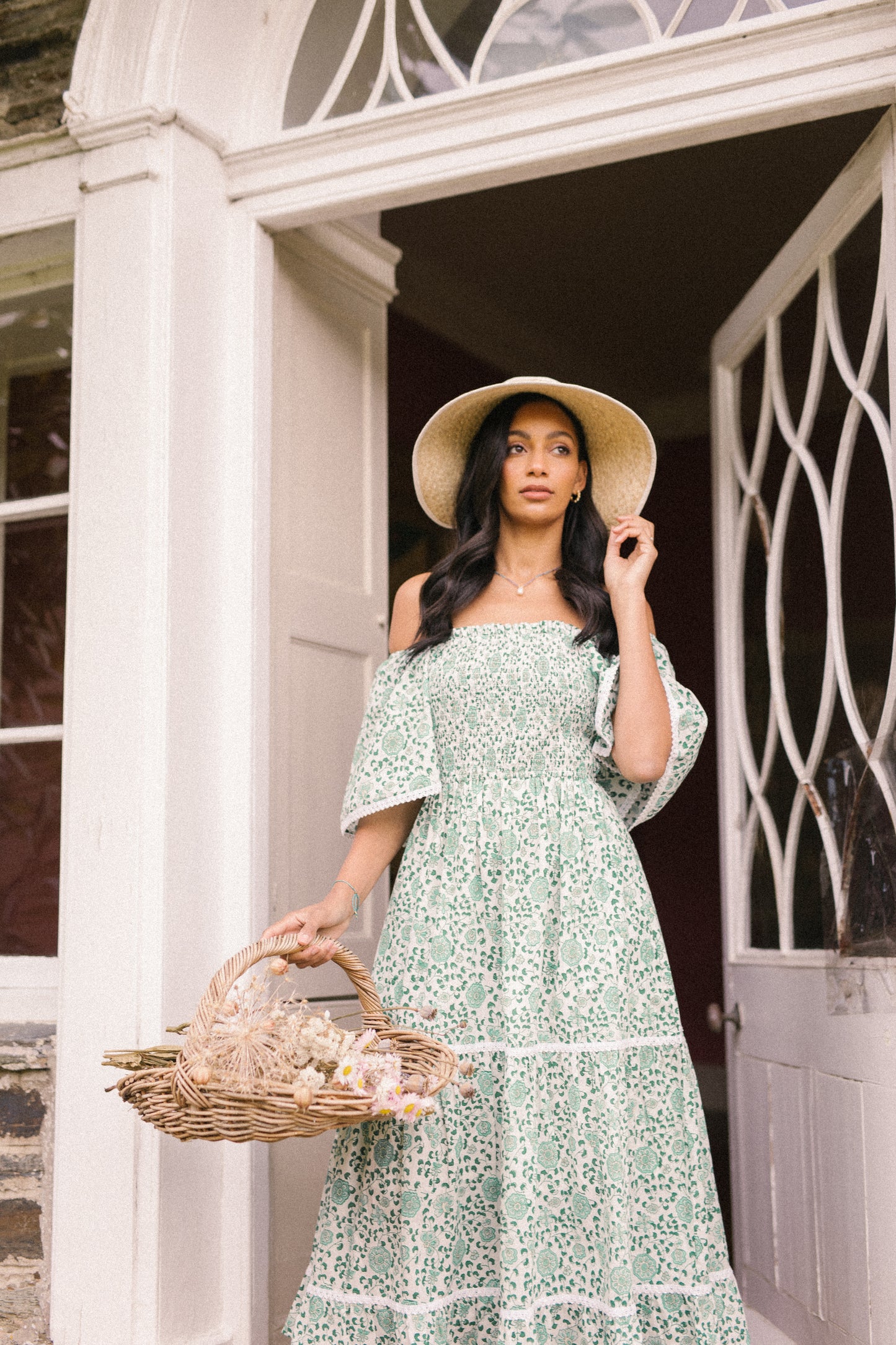 Raffia Prairie Sun Hat in Natural