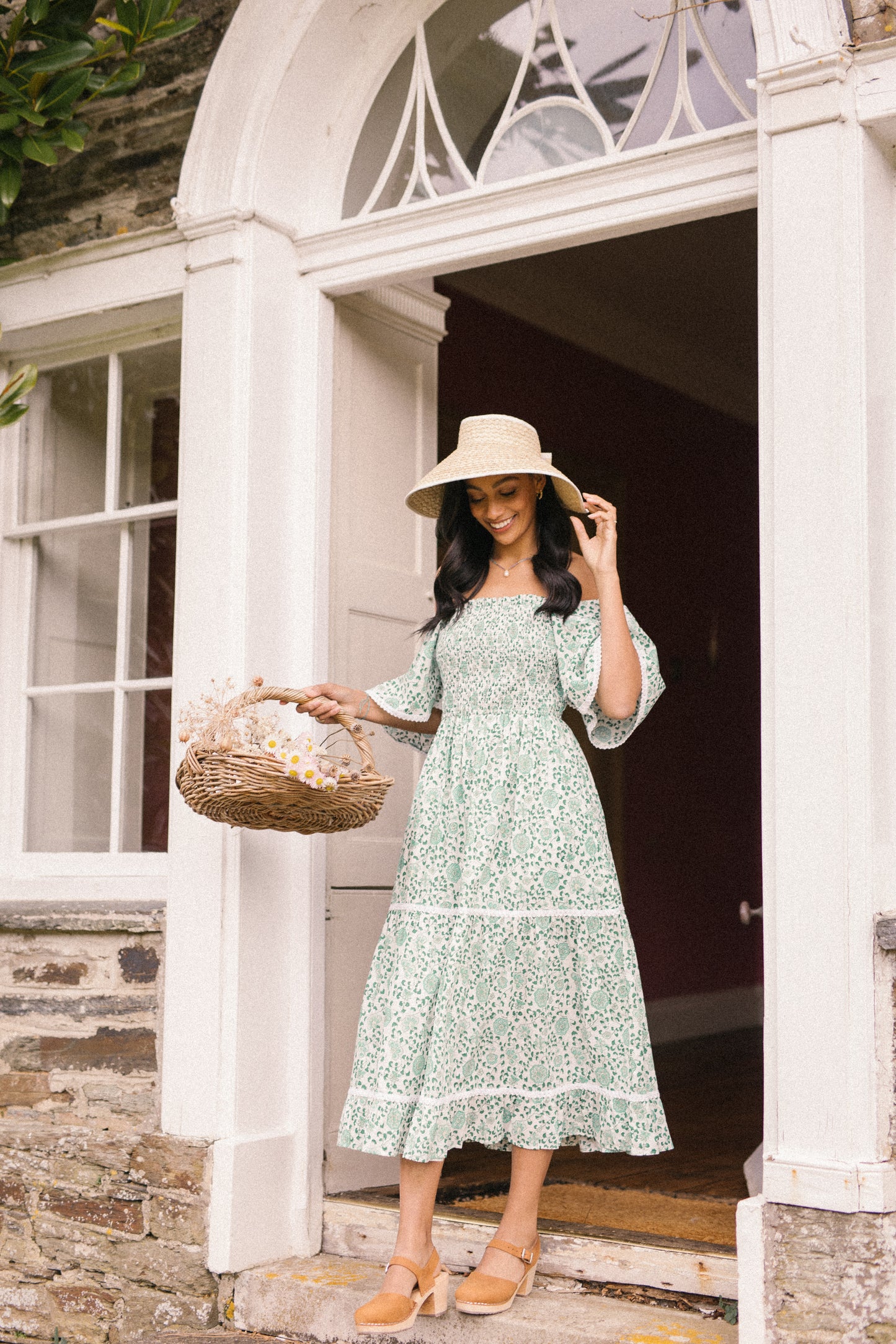 Raffia Prairie Sun Hat in Natural