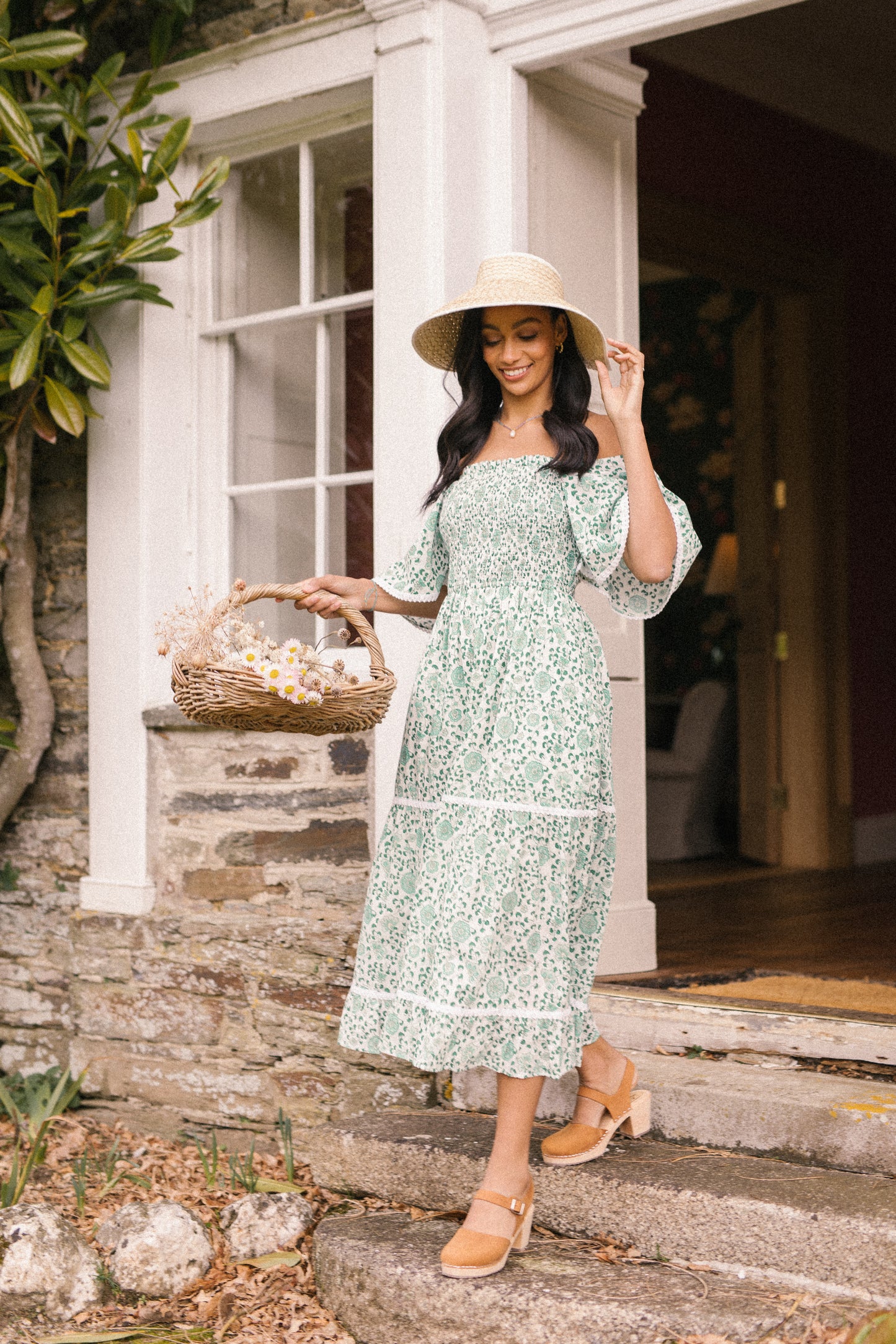 Raffia Prairie Sun Hat in Natural