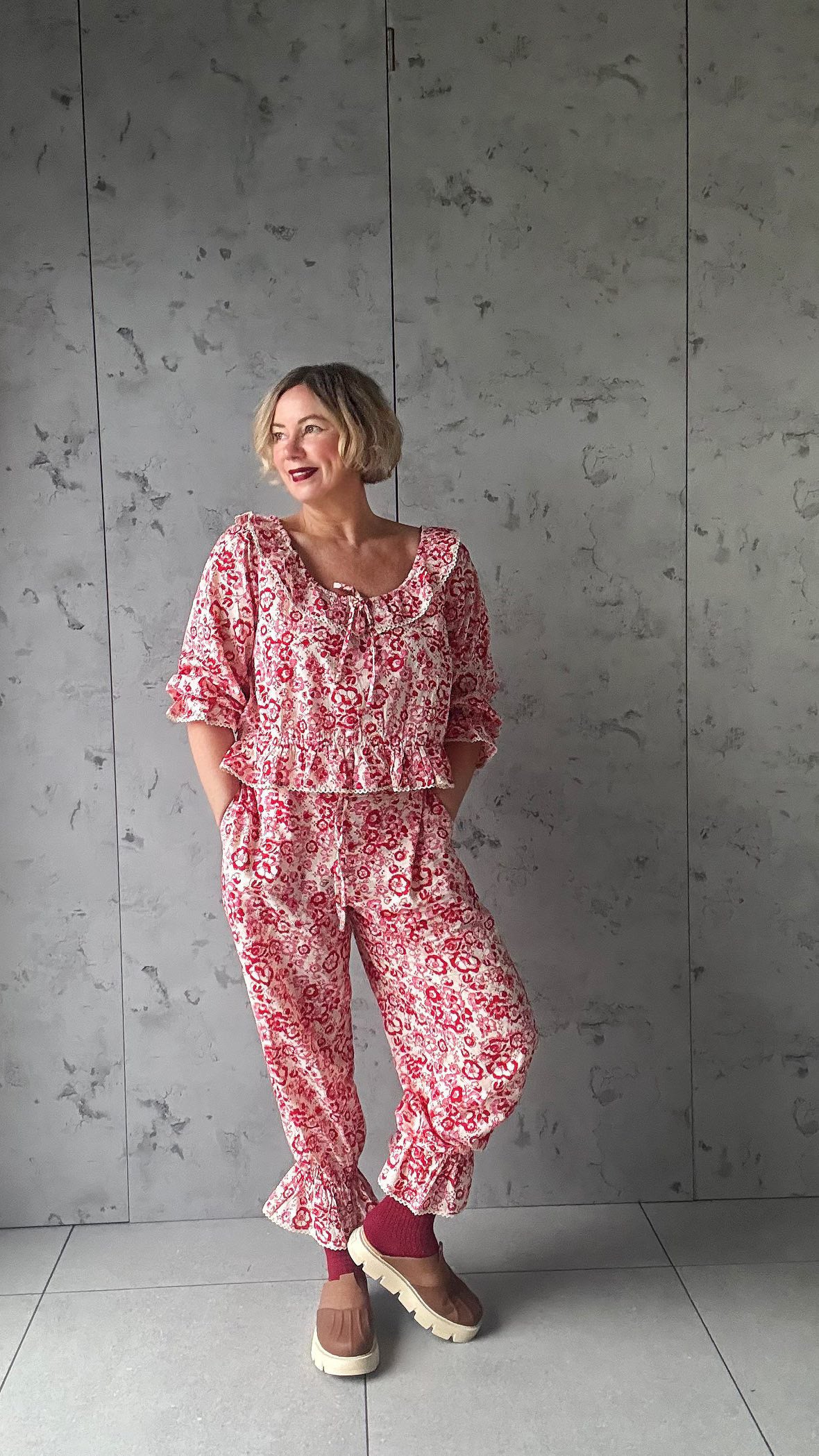 Lucy co-ord - Cherry Blossom