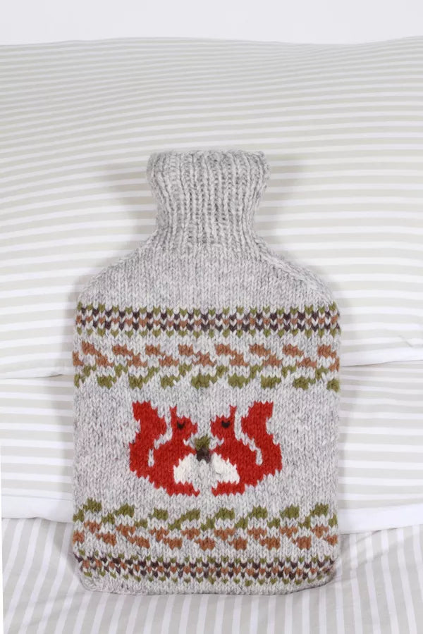 Squirrel Hot Water Bottle