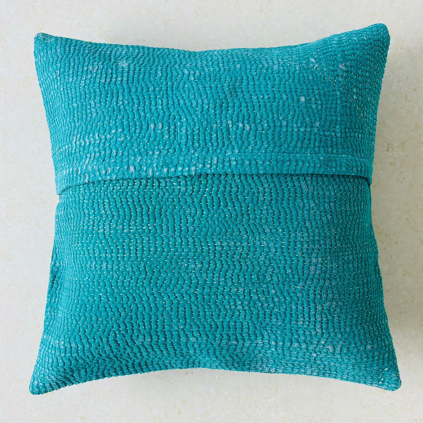 Sundar Embroidery Silk Cushion- 022