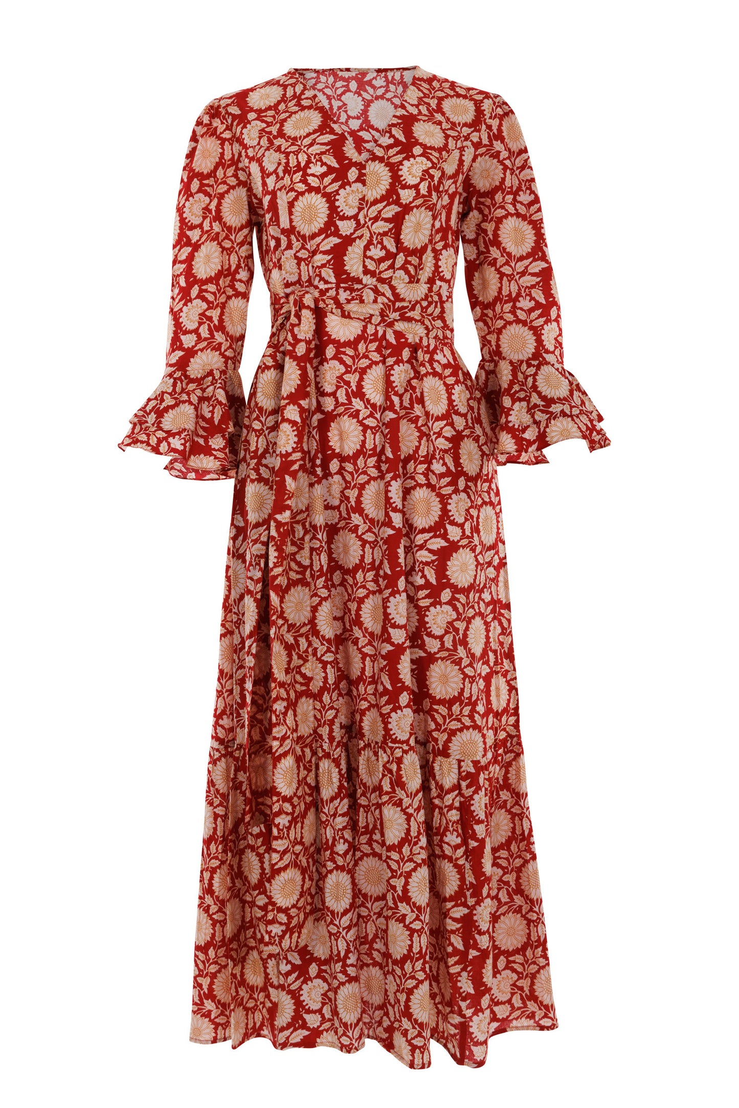 Frida Dress in Red