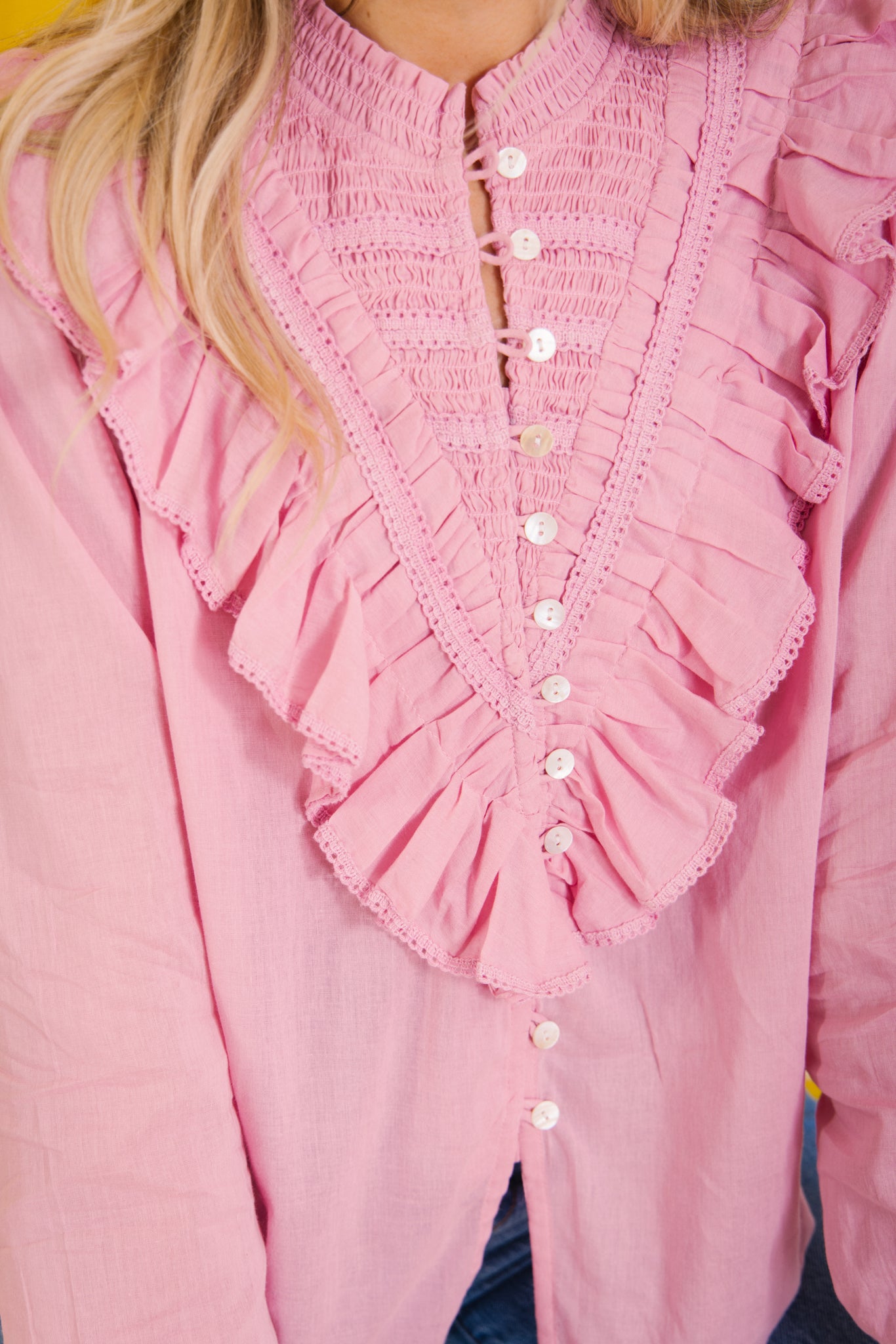 Tamsyn Blouse in Pink