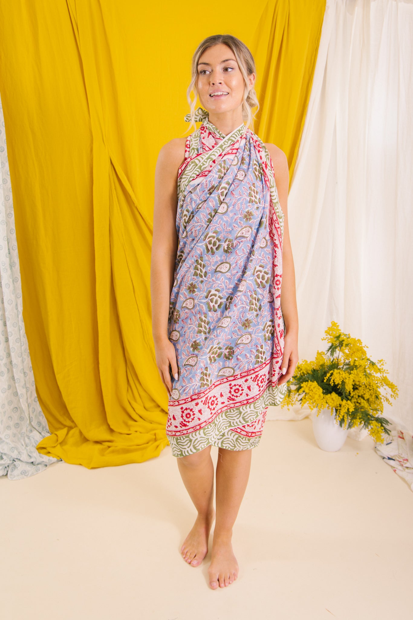 Sarong - Red Multi