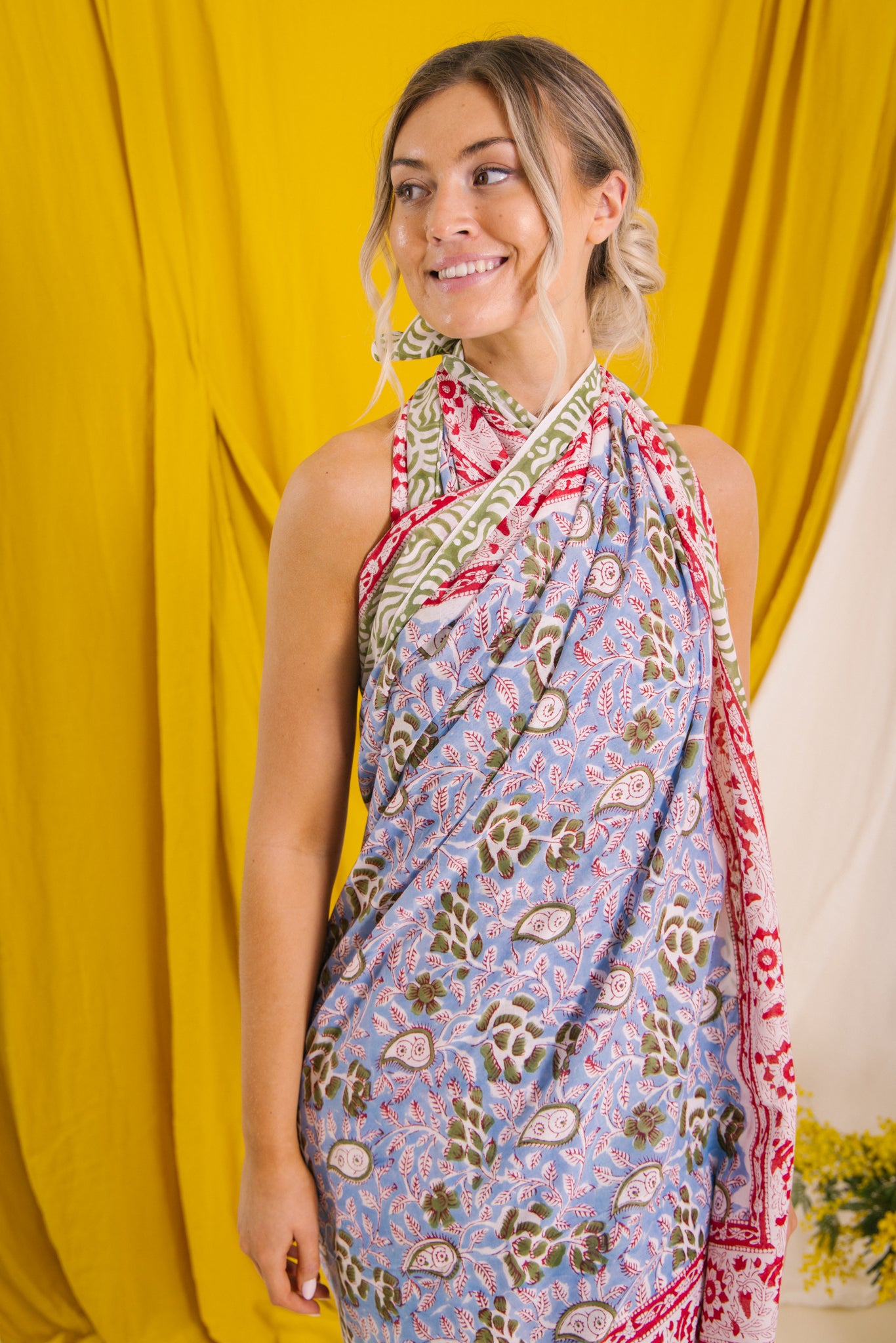 Sarong - Red Multi