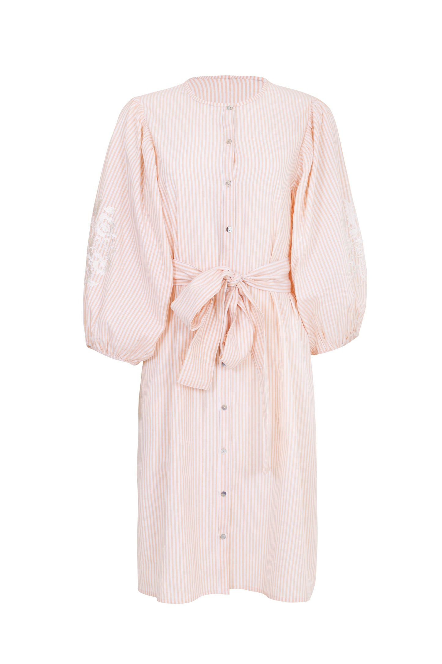 Bella Shirt Dress - Stripe