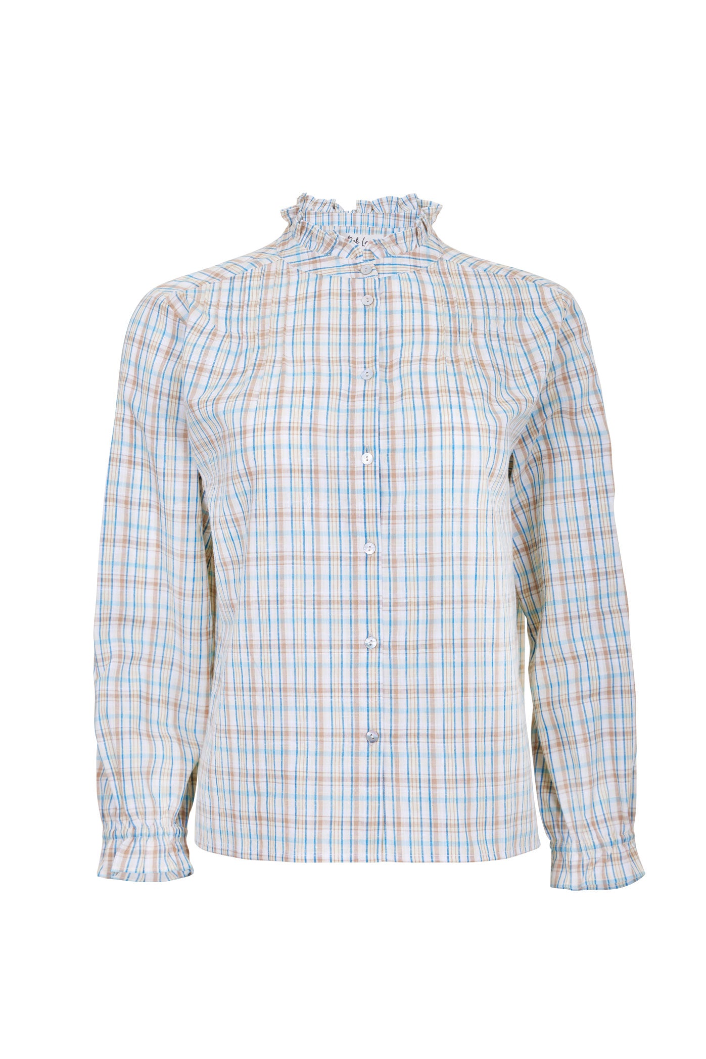 Monty Shirt - Sand Multi Check