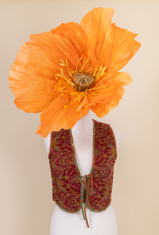 Melissa Cotton & Silk Reversible Waistcoat XS - 050