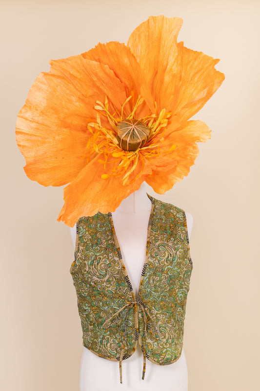 Melissa Silk Reversible Waistcoat  - 022