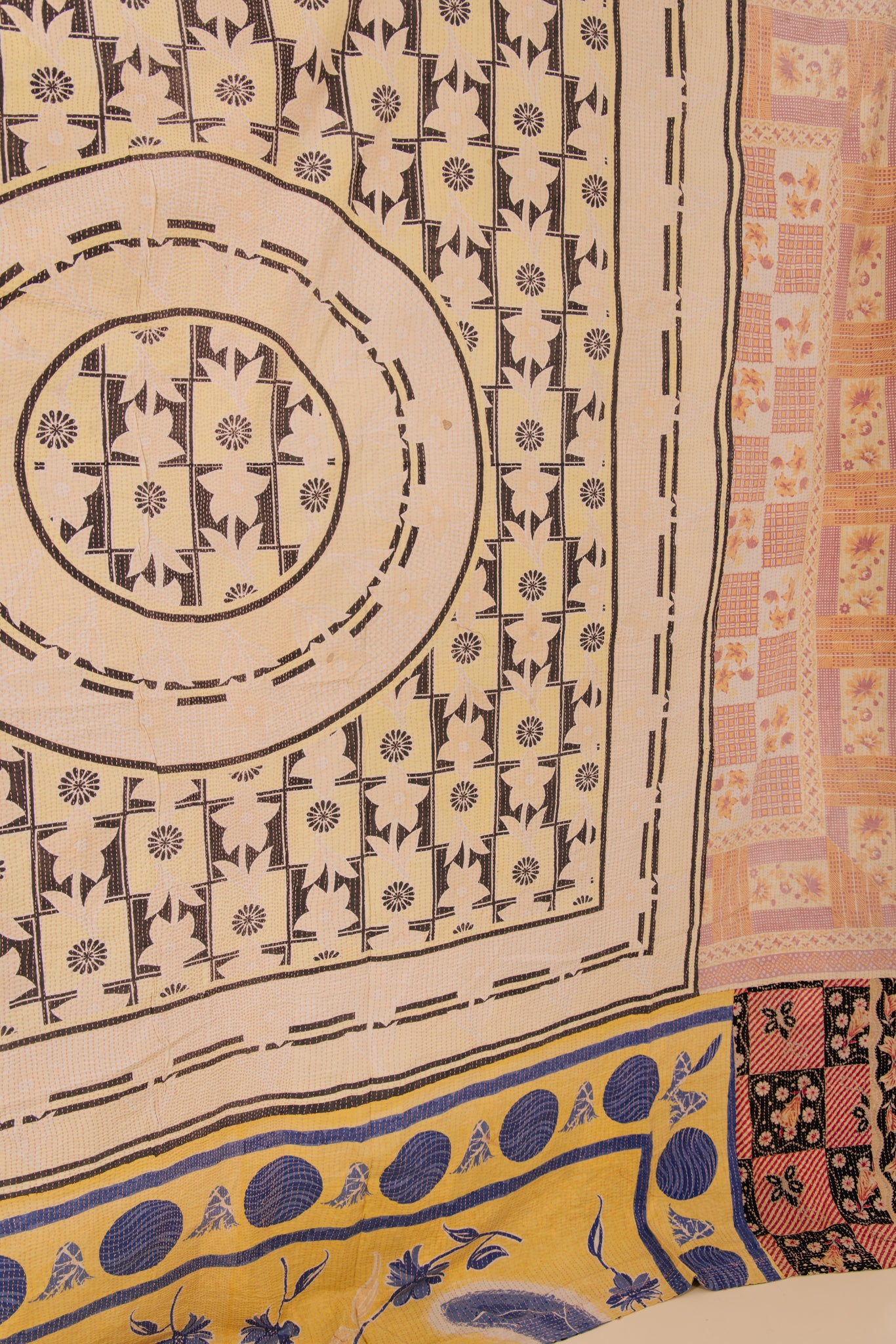 Patchwork - Cotton Kantha Throw 01