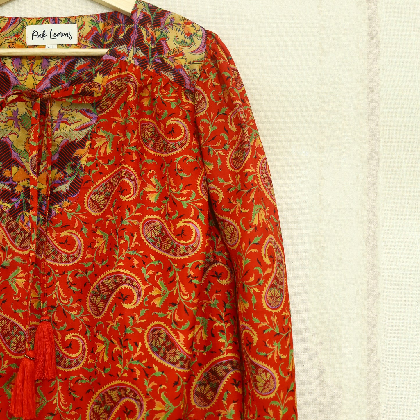 Lolita Silk Blouse XL - 049