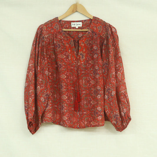 Lolita Silk Blouse  S - 025