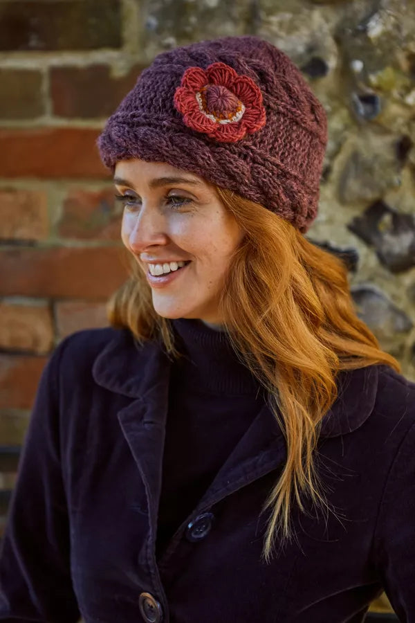 Sorrento Beanie Plum