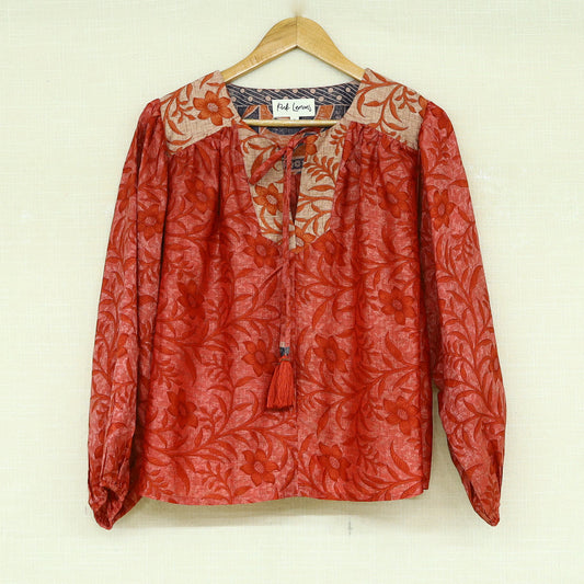 Lolita Silk Blouse  S - 032
