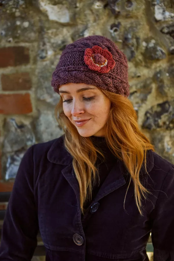 Sorrento Beanie Plum