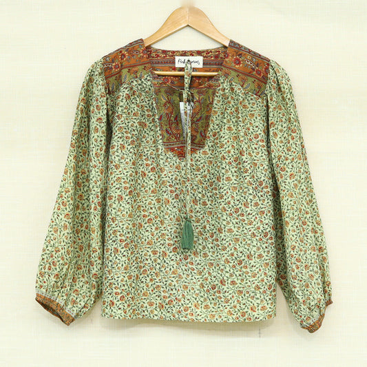 Lolita Silk Blouse  S - 029