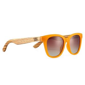Lila Grace Burnt Orange Sunglasses