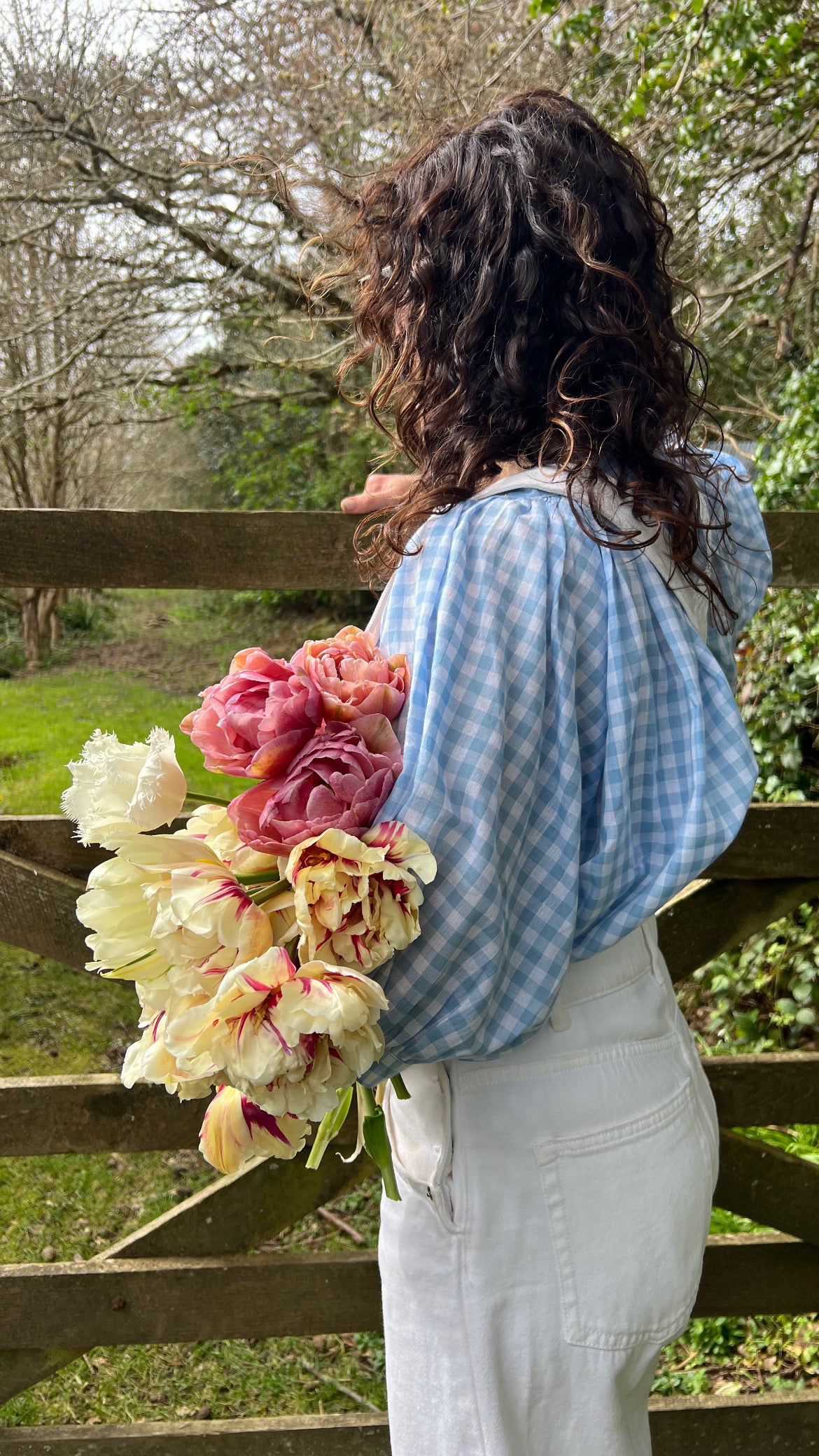 Clementine Gingham Blouse