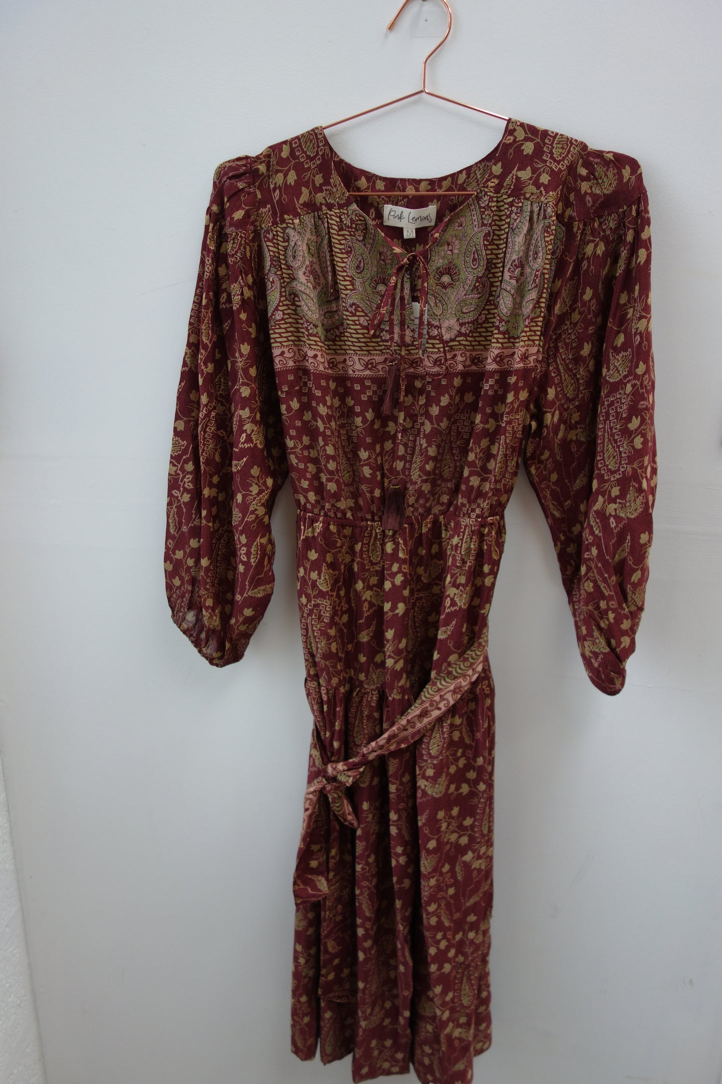 Lola Silk Dress M - 043