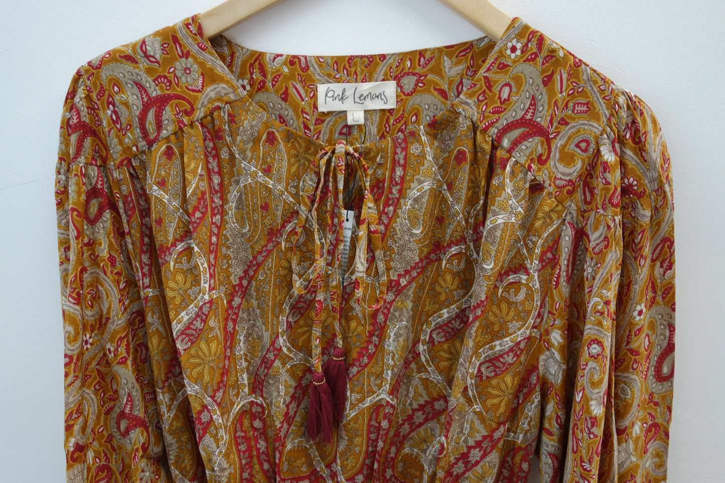 Lola Silk Dress L - 079