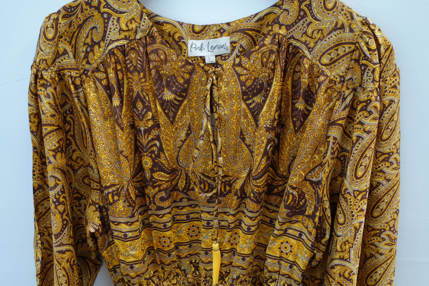 Lola Silk Dress L - 062