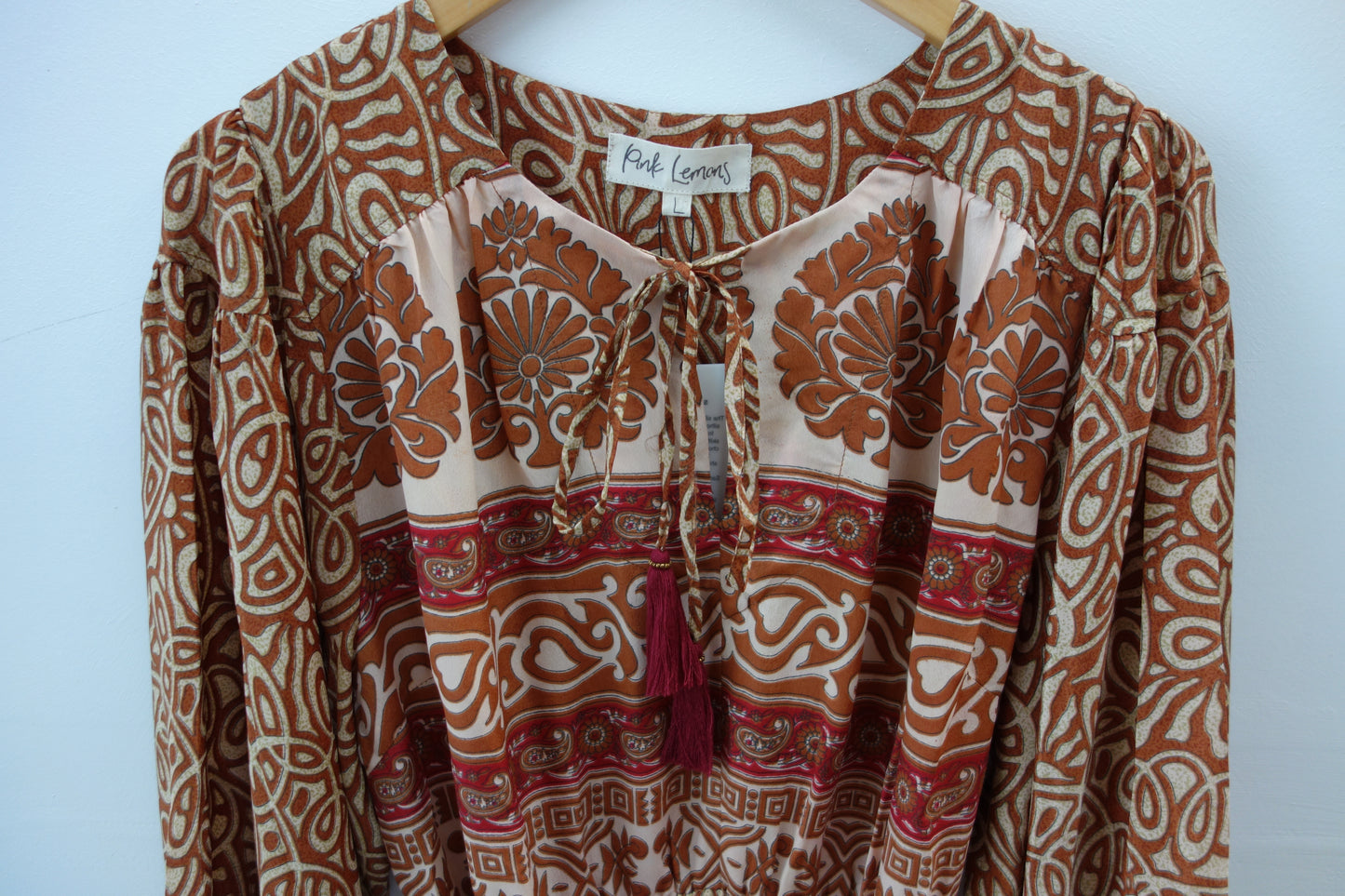 Lola Silk Dress L - 066