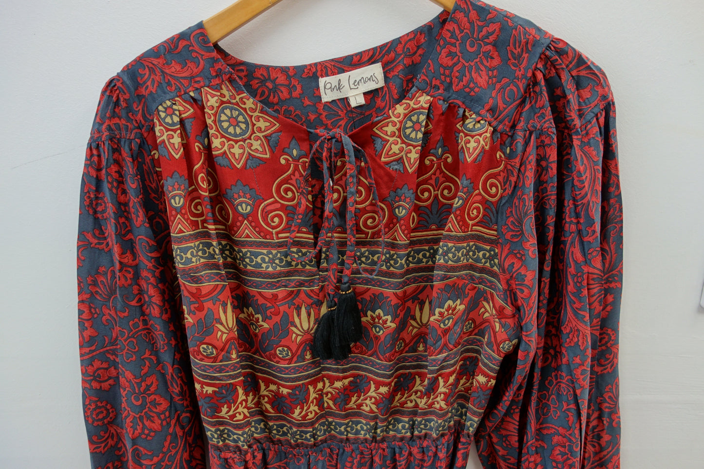 Lola Silk Dress L - 064