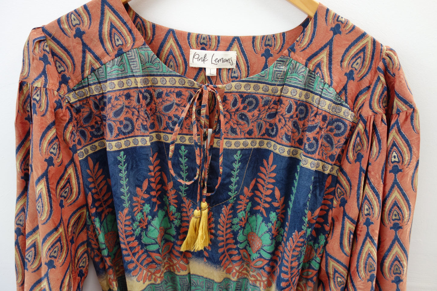 Lola Silk Dress L - 059