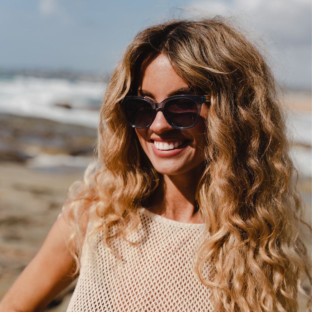 Lila Grace Midnight Blue Sunglasses