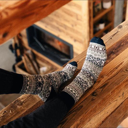 Arne Wool Socks - Black