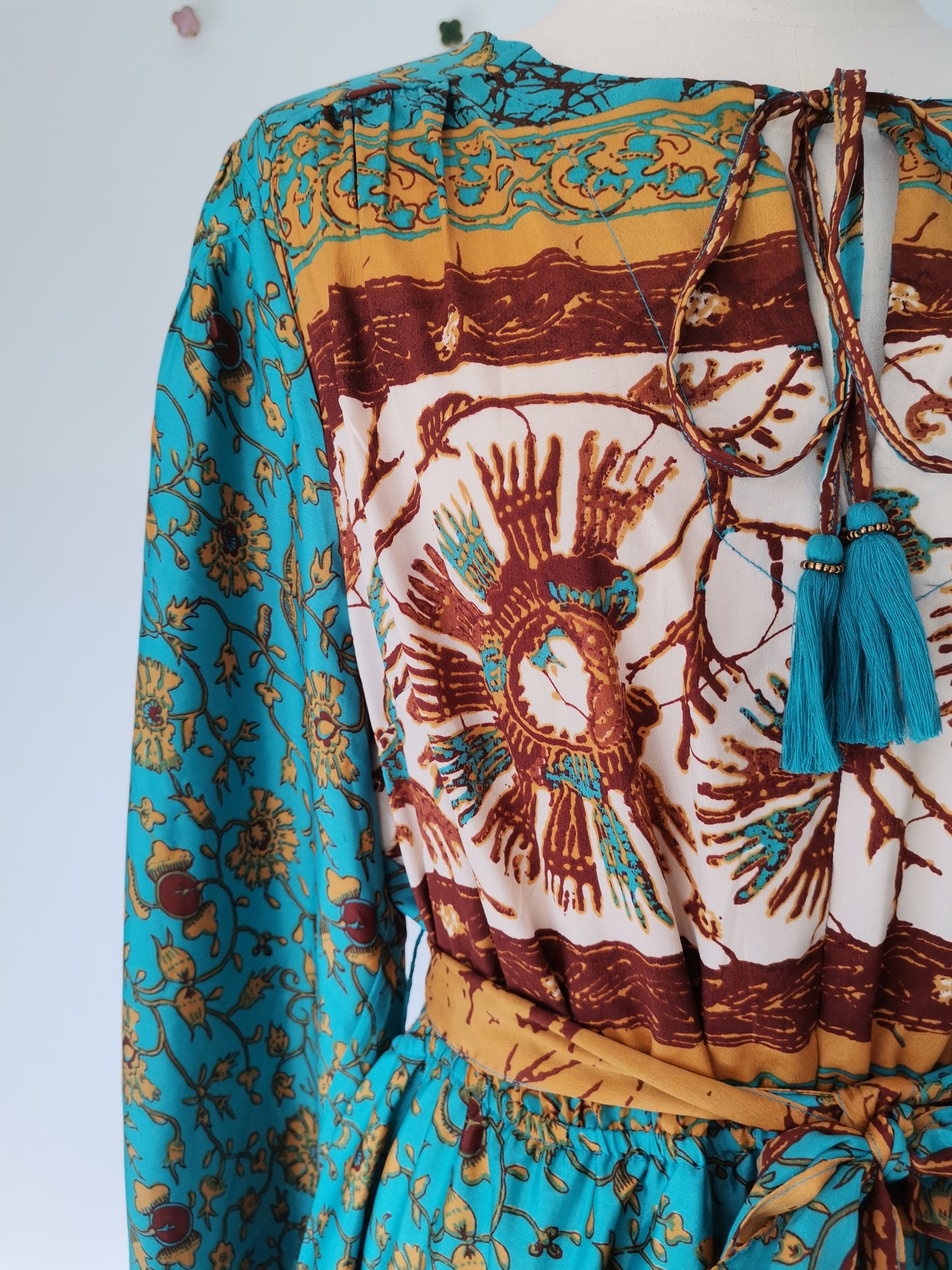Lola Silk Dress L - 003