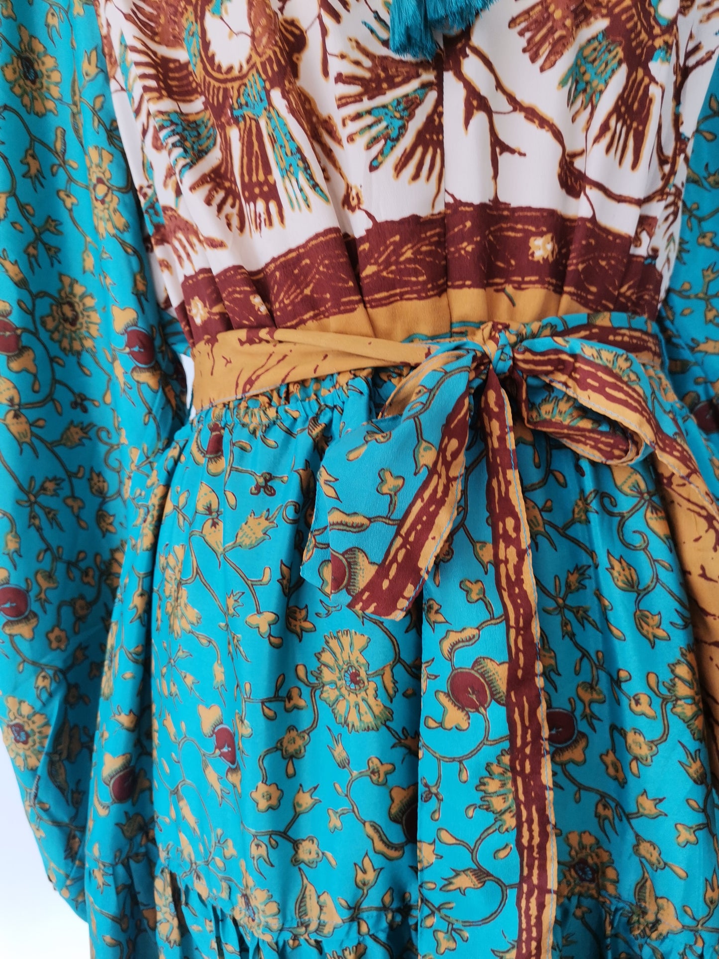 Lola Silk Dress L - 003