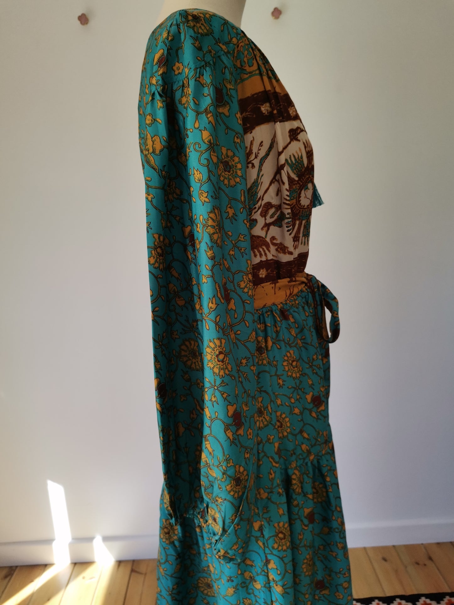 Lola Silk Dress L - 003