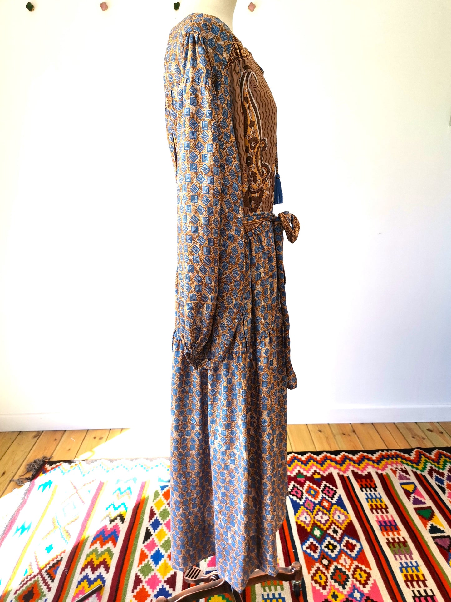 Lola Silk Dress L - 008