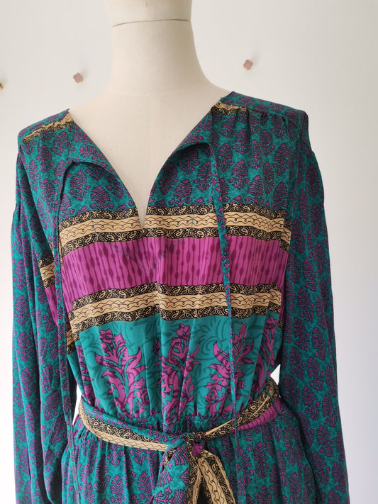 Lola Silk Dress L - 016