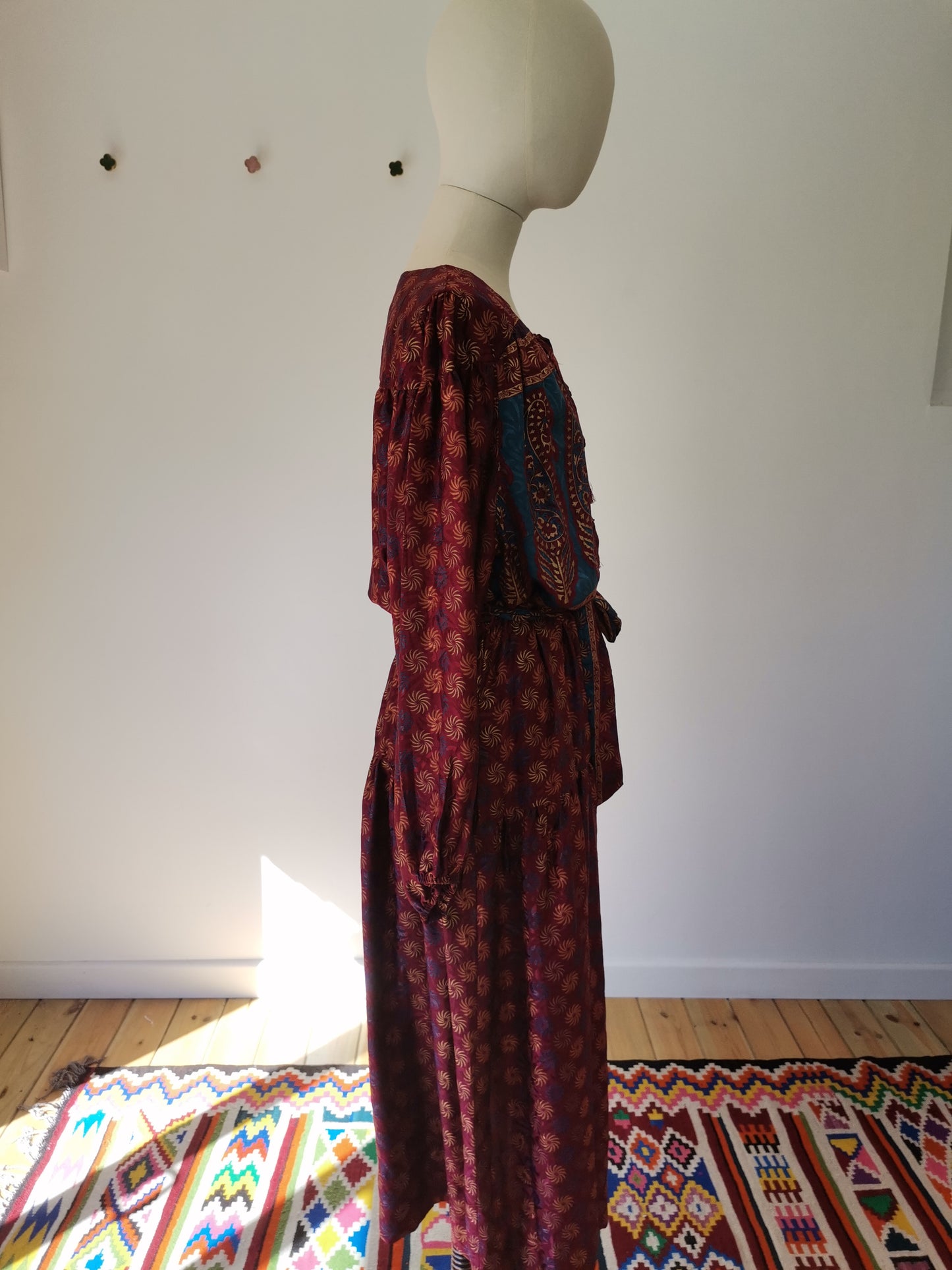 Lola Silk Dress L - 002
