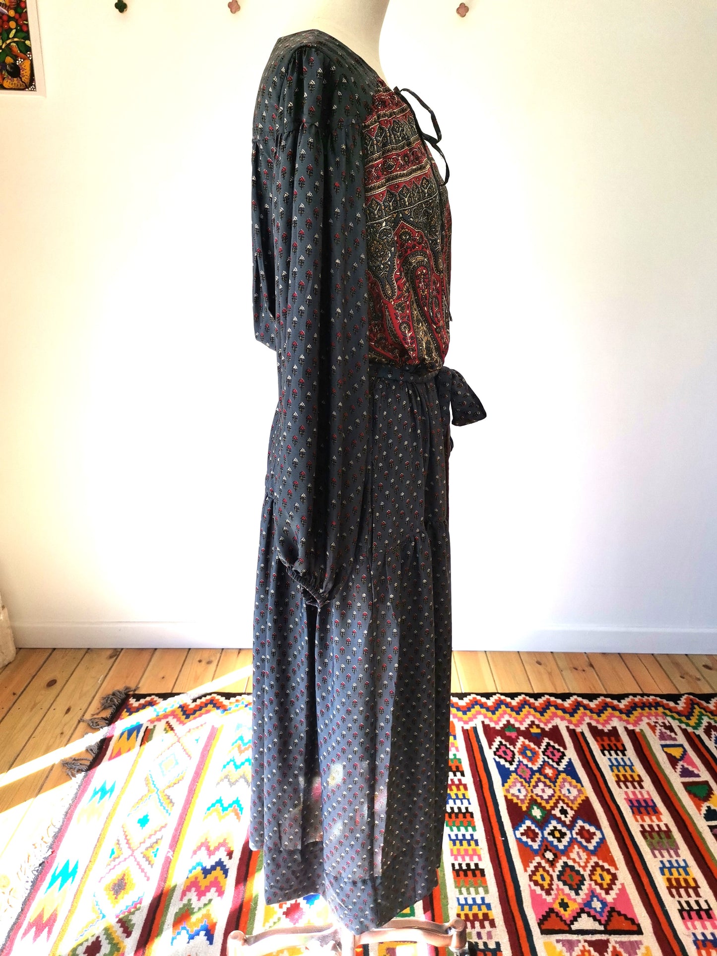 Lola Silk Dress M - 004