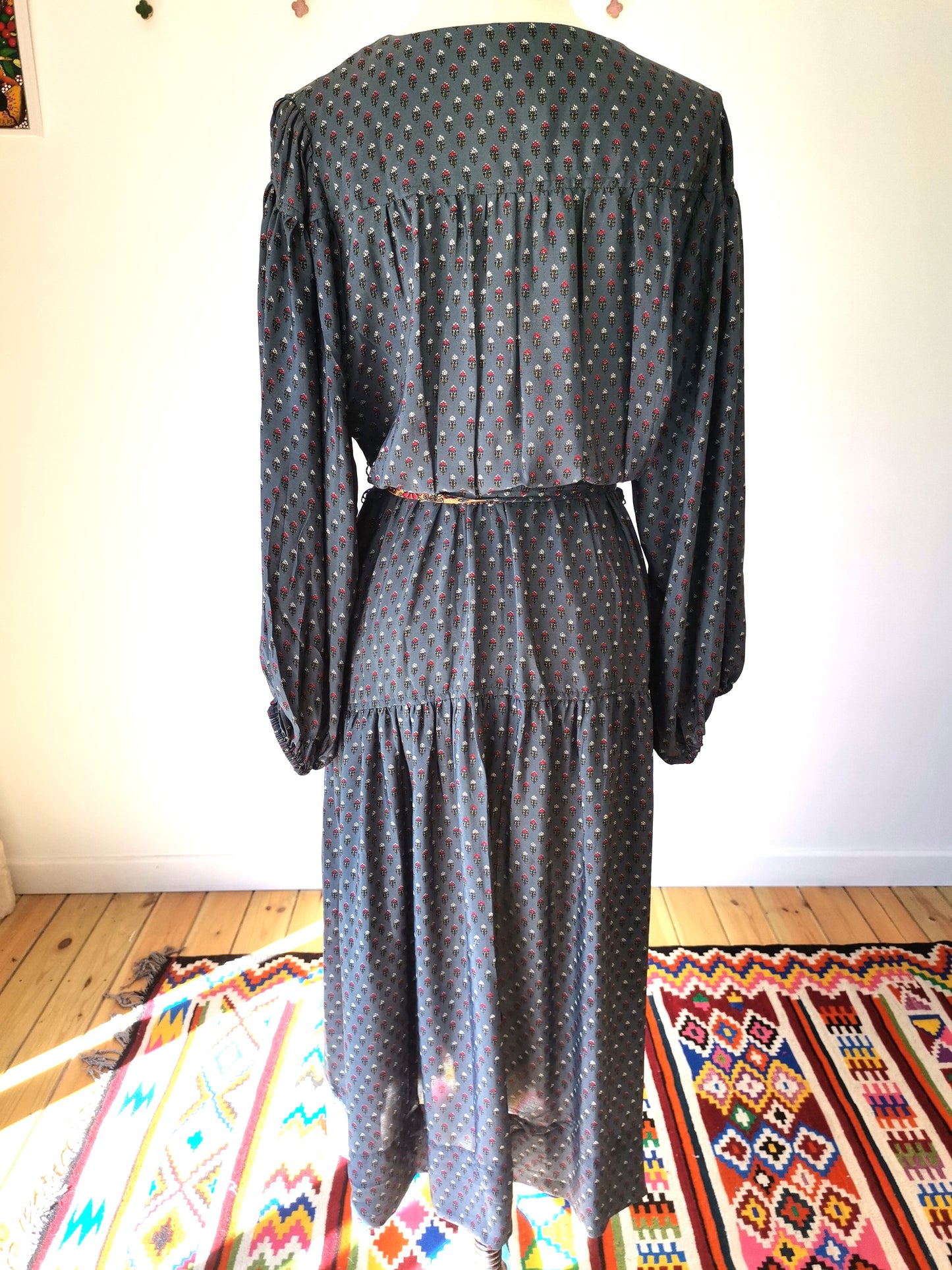 Lola Silk Dress M - 004