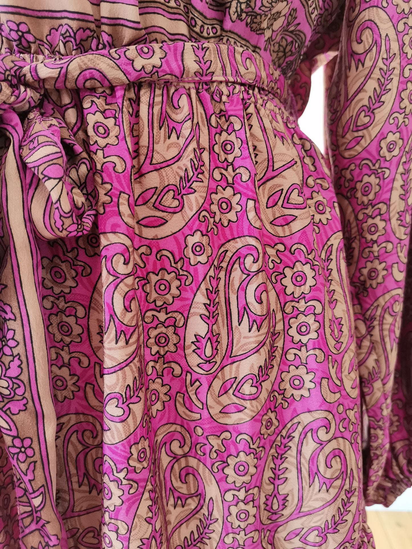 Lola Silk Dress M - 005