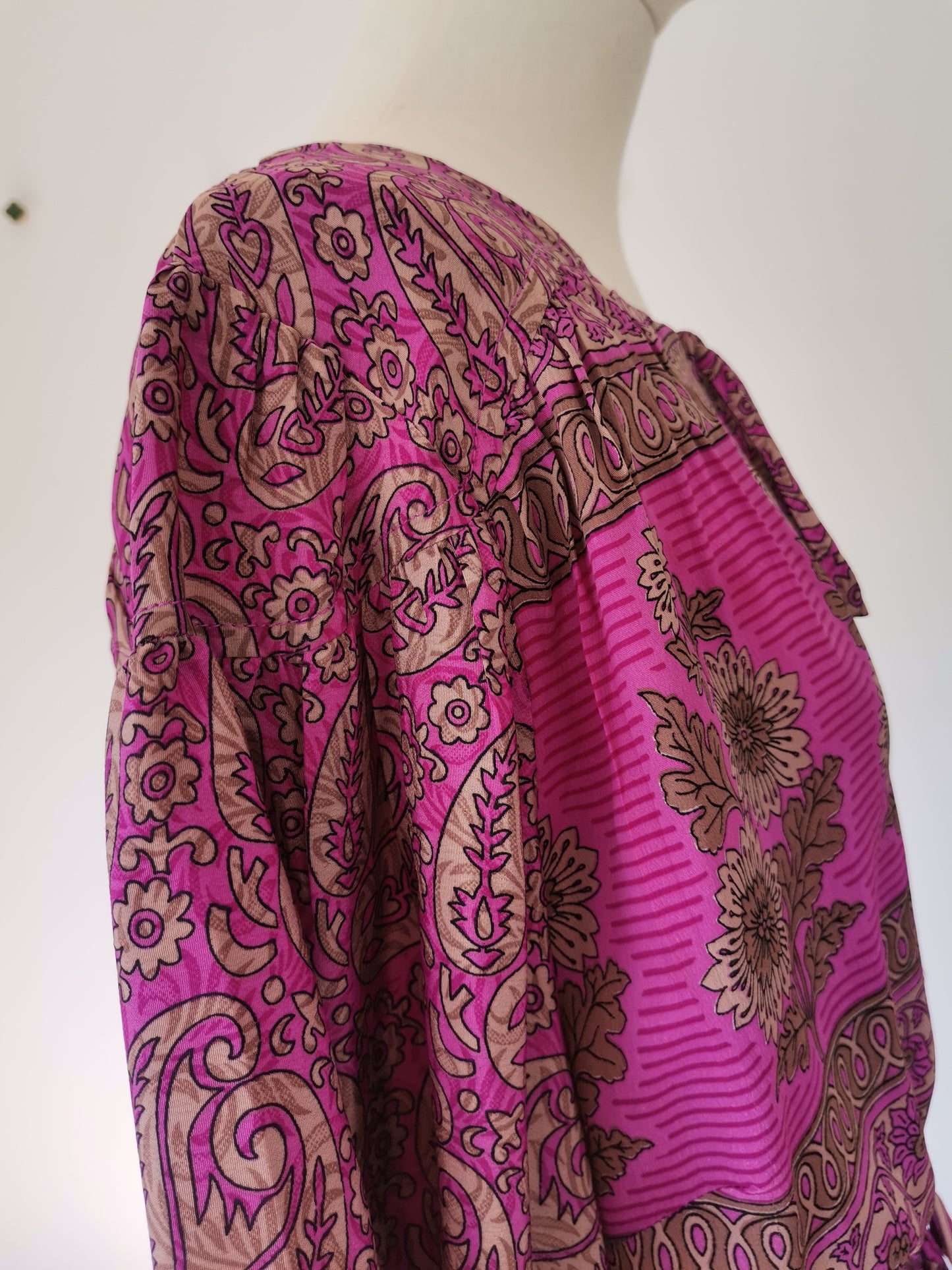 Lola Silk Dress M - 005