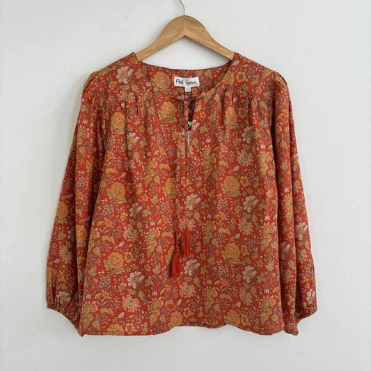 Lolita Silk Blouse 171 - XL