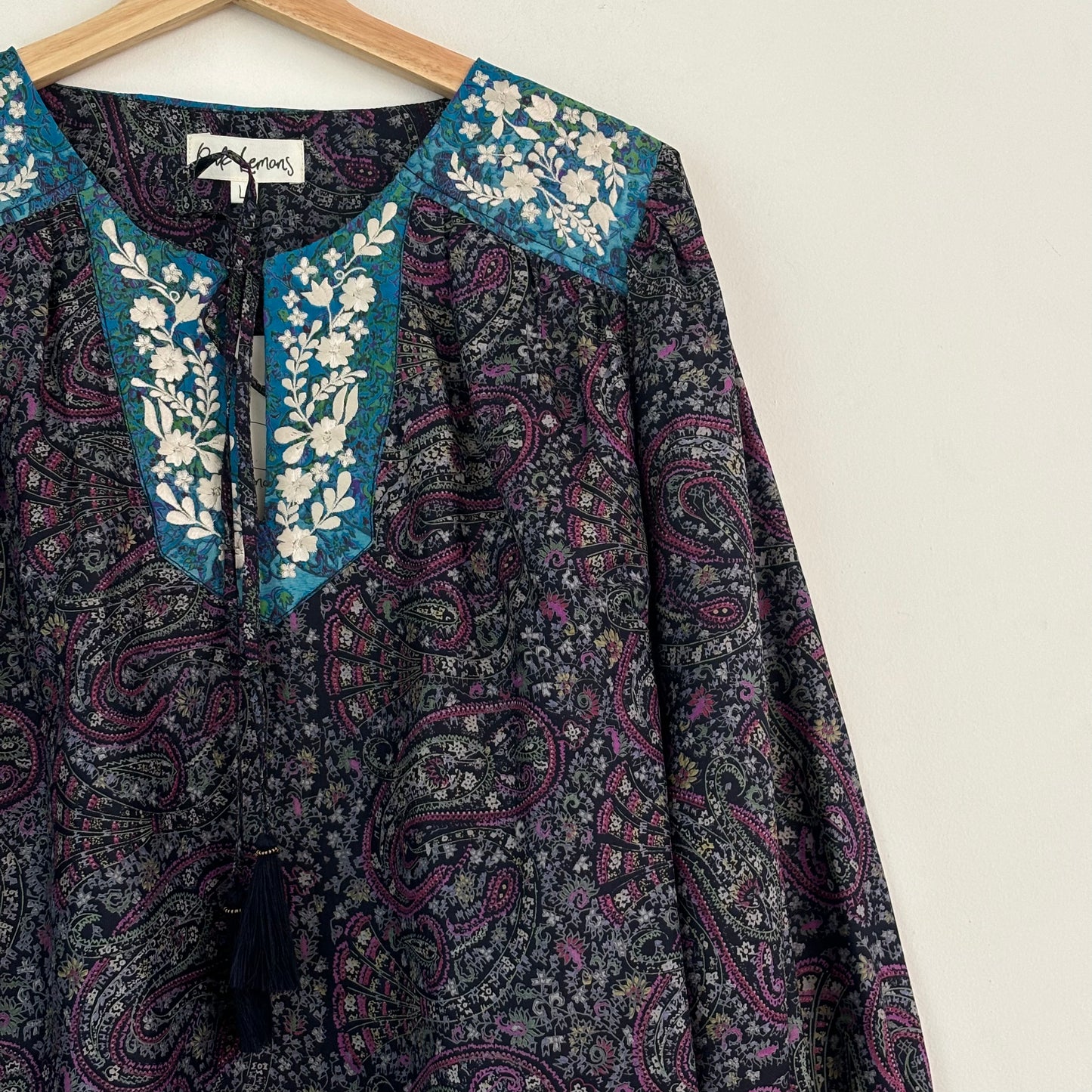Lolita Embroidered Silk Blouse 119 - L