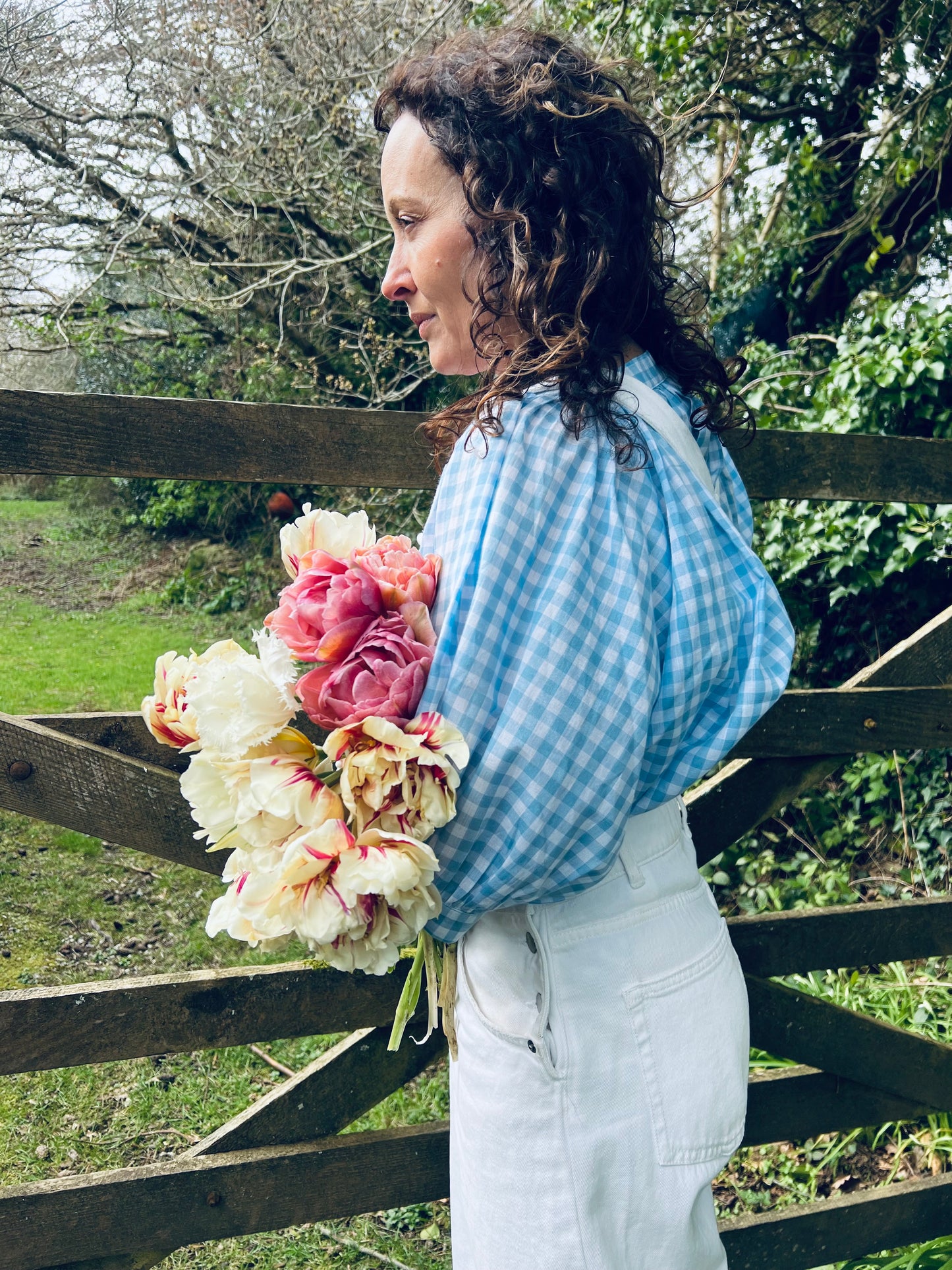 Clementine Gingham Blouse