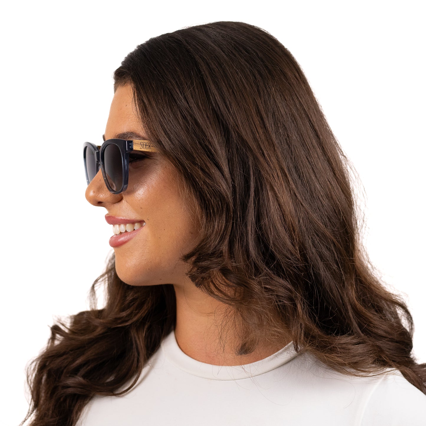 Lila Grace Midnight Blue Sunglasses