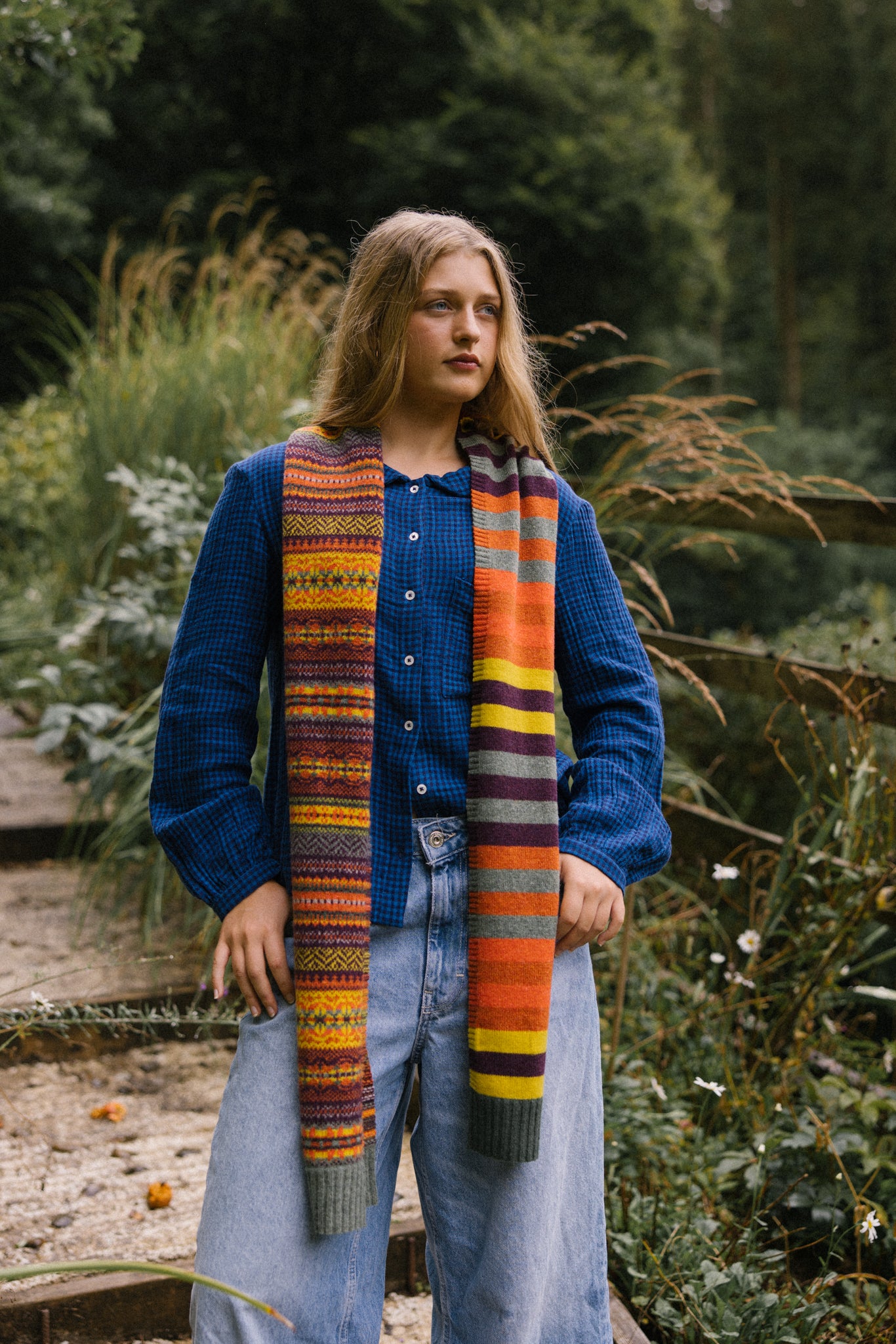 Stobo Scarf in Harissa
