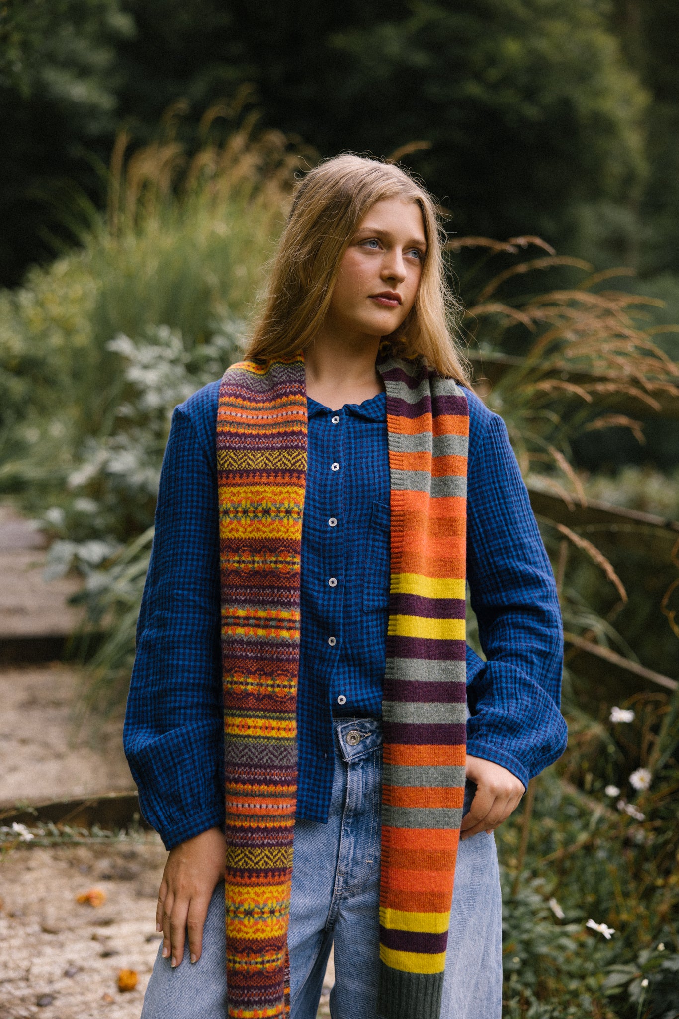 Stobo Scarf in Harissa