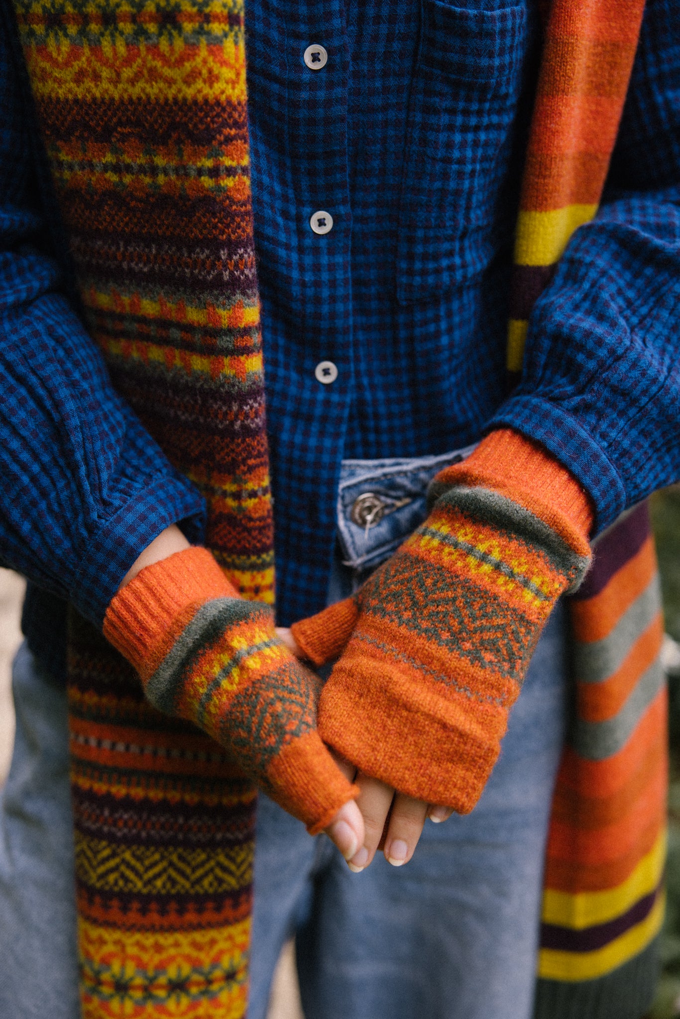 Stobo Scarf in Harissa