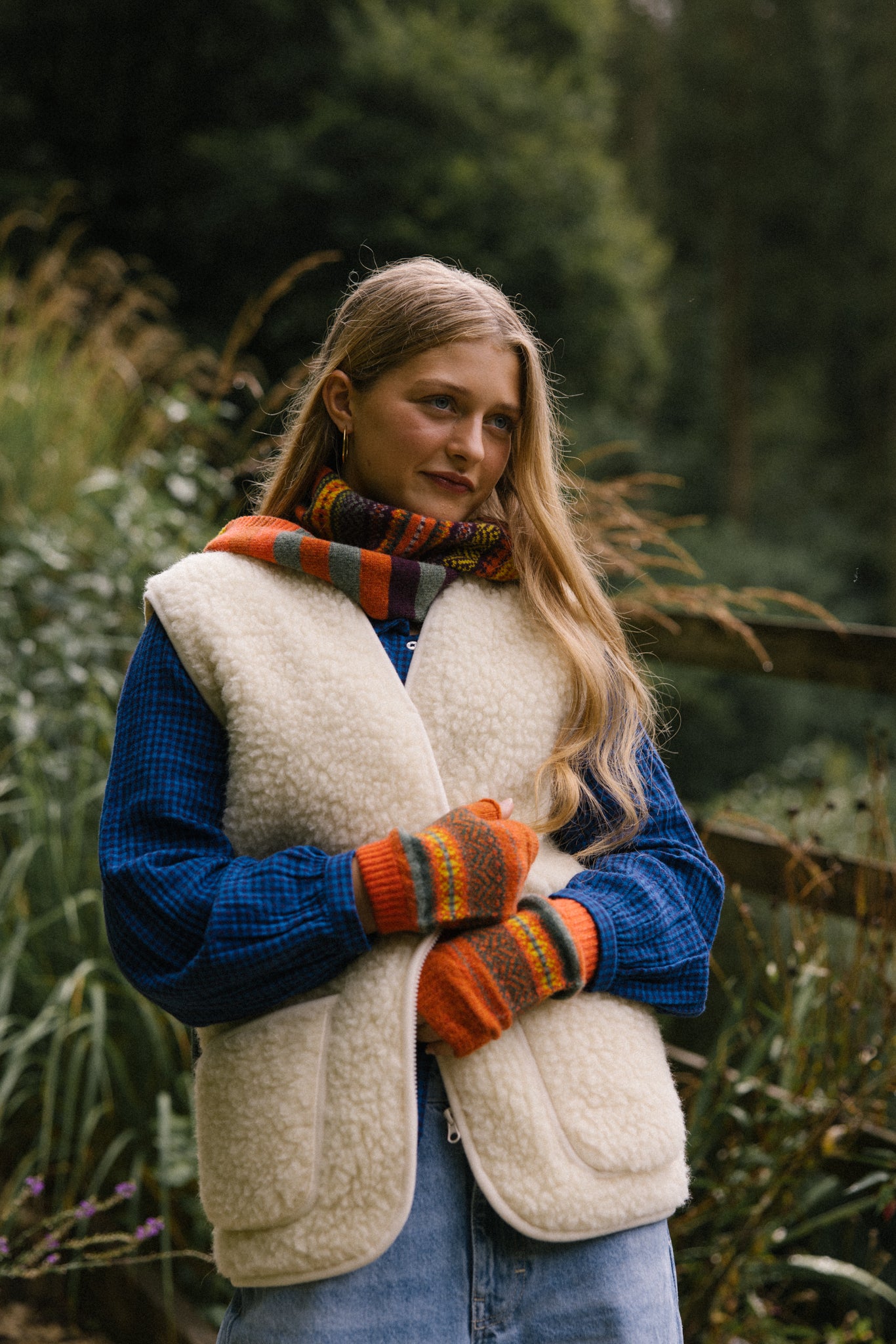 Wool Gilet - Natural