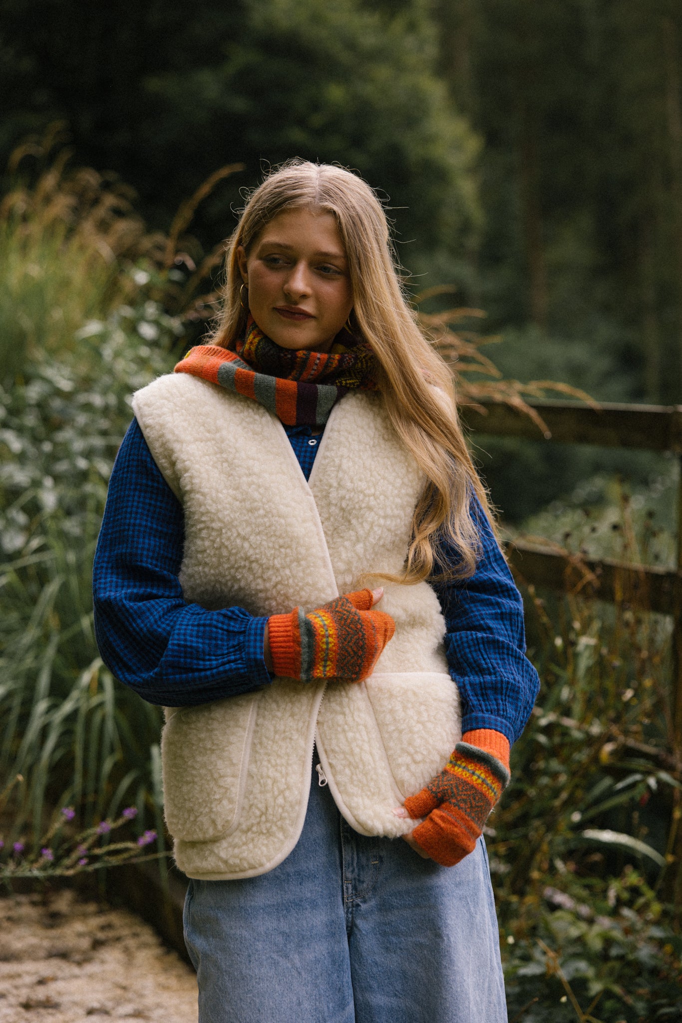 Wool Gilet - Natural